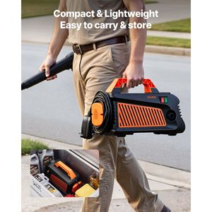 Idropulitrice Elettrica Portatile 2000 PSI Max 1.59 GPM Max con 4 Ugelli, Asta di Prolunga in Metallo e Funzione di Trasporto Integrata - Product Image 4