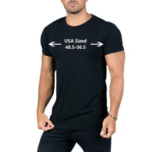 Camisetas de Bambú al por Mayor, Ecológicas, Estampadas, de Compresión, para Gimnasio, Ropa Deportiva Transpirable para Hombre - Product Image 4