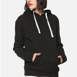 New Arrival Women's Cotton Fleece Pullover <b>Hoodie</b> for Autumn Winter Sports Gym <b>Workout</b> Hooded Collar for Girls - Product Image 1