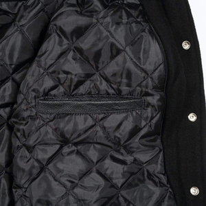 Wholesale Price Men's Satin Bomber <b>Jacket</b> Embroidered Logo Elegant Style Eco-Friendly Winter Zipper Closure Varsity <b>Jackets</b> - Product Image 6