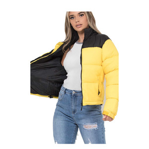 Vestes matelassées à double panneau et manches longues pour femmes, à fermeture éclair, les plus vendues à prix imbattables - Product Image 6