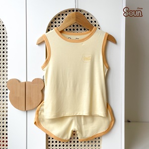 Ensemble de vêtements pour enfants, vêtements pour enfants en gros, ensembles de vêtements pour filles, vêtements d'été doux et légers, fabriqués au Vietnam, confort toute la journée - Product Image 2