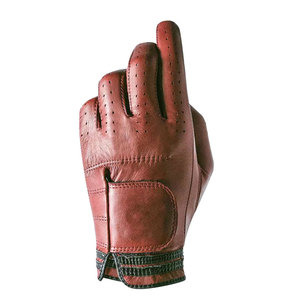 Gants de golf en cuir ajustables sur mesure avec poignées pour l'entraînement, la pratique et les performances professionnelles - Product Image 1