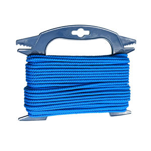 Corde tressée diamantée à <span class=keywords><strong>8</strong></span> brins, couleur personnalisée noir et orange, emballage en bobine courte, pour usage extérieur - Product Image 5