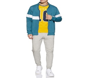 Fashion Custom Print Embroidery logo Factory Wholesale Solid <b>Crewneck</b> Fleece <b>Mens</b> <b>Sweatshirt</b> - Product Image 2