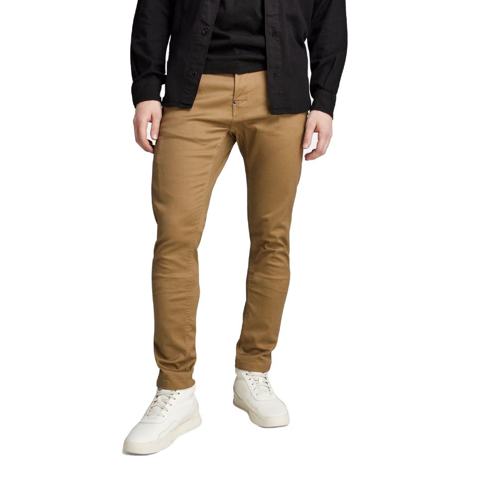 Customized High Quality Men's Chino Trouser Casual Style Cropped Pants Clothes Washed Stacked Twill Pants Men From BD Supplier