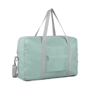 Bolsa de Viaje Personalizada para Aerolíneas OEM con Logotipo Personalizado, Bolsa de Gimnasio para Fin de Semana, Equipaje de Mano Debajo del Asiento, Bolsillo Impermeable, Cierre de Cremallera de Nailon - Product Image 5