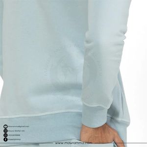 Sweat-shirt de haute qualité avec logo personnalisé brodé et imprimé, tissu polaire 100% coton, sweat-shirt d'hiver pour l'extérieur, mode unisexe - Product Image 6