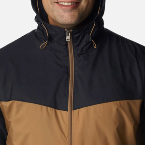 <b>Men's</b> Windbreaker <b>Jacket</b> <b>Long</b> Sleeve Windbreaker Windproof Hood <b>Jacket</b> Custom Design Windbreaker - Product Image 2