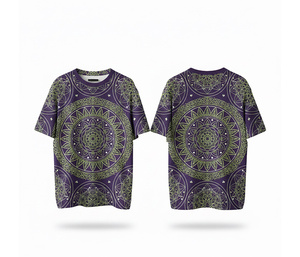 เสื้อยืดคอกลมคุณภาพสูงแบบซับลิเมชั่นเต็มตัวสำหรับเล่นกีฬา |   ผู้จัดจำหน่ายเสื้อผ้าออกกำลังกายแบบซับลิเมชั่น |   ไซส์ผู้ชาย ผู้หญิง และเยาวชน - Product Image 4