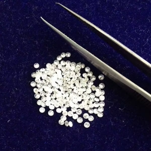 Diamants blancs ronds à taille brillante, non montés, de 2,60 mm à 3,30 mm |   Pierres de diamant taille ronde pour la fabrication de bijoux, bagues de mariage, bijoux fins - Product Image 3
