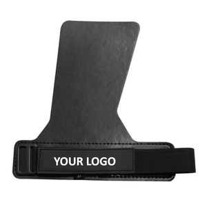 Agarraderas Ajustables de PU para Ejercicios de Dedos con Logotipo Personalizado Negro/Magenta ANAX SPORTS Relajación Muscular para Levantamiento de Pesas - Product Image 3