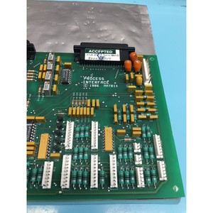 Carte de circuit imprimé d'interface de processus MATRIX 1010-0017 - Équipements et pièces semi-conductrices d'occasion fiables à l'échelle mondiale chez - Product Image 4