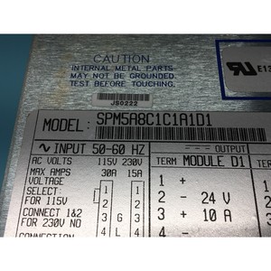 แหล่งจ่ายไฟแบบสวิตชิ่ง POWER-ONE รุ่น SPM5A8C1C1A1D1 – อุปกรณ์และชิ้นส่วนเซมิคอนดักเตอร์ระดับโลกที่เชื่อถือได้และมีประวัติยาวนาน - Product Image 5