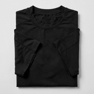 <b>Men's</b> <b>Yellow</b> Solid Color Short Sleeve V-neck T-<b>shirt</b> Casual Fit Plain Dyed Summer Cotton Poplin <b>Shirt</b> - Product Image 5