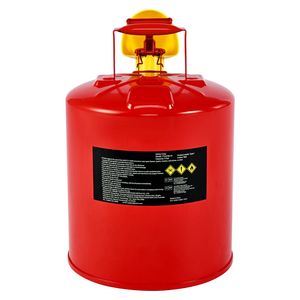 Tanica di Sicurezza Rossa da 5 Galloni Tipo I per Benzina con Arresto Fiamma in Acciaio Inox e Coperchio Autobloccante - Product Image 4