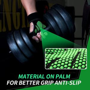 Nouveaux gants de musculation demi-doigts unisexes en microfibre noire antidérapants, durables et respirants pour l'entraînement en salle de sport - Product Image 2