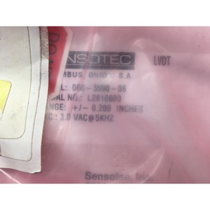 AMAT 0090-77006 ASSY LVDT ZT-510/500 PM1, Sensotec - Équipements et pièces semi-conducteurs d'occasion fiables à l'échelle mondiale - Product Image 6