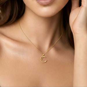 Colgante de Plata con Baño de Oro y Perla para Mujer - Product Image 2