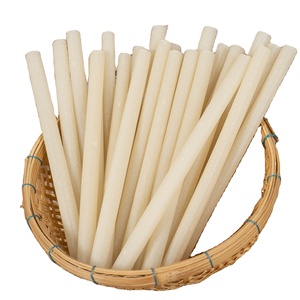 Vietnamese Rice <b>Straw</b> No.03 Eco-Friendly Disposable <b>Drinking</b> <b>Straws</b> <b>Plastic</b>-Free Rice Flour for Cocktails & Parties - Product Image 1
