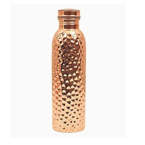 Botella de Agua de Cobre Puro de Estilo Clásico, Muy Solicitada, Beneficios Ayurvédicos para la Salud, Portátil, Gran Capacidad, para el Hogar, Gimnasio, Aire Libre - Product Image 3