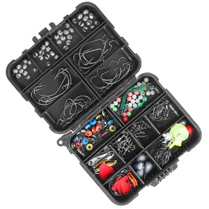 Kit accessori da pesca portatile da 188 pezzi con ganci per giga zavorra con esca e Modulare rimovibile - Product Image 6