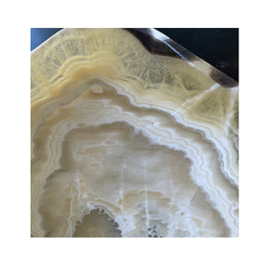 Cuencos de ónix de arte popular hechos a mano tallados irregulares modernos Forma libre Acabado de superficie pulida Cocina Hotel Uso disponible Bajo costo - Product Image 3