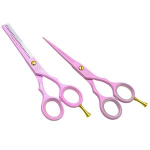 ชุดกรรไกรตัดผมมือขวา Kounain Professional คมกริบ ผลิตจากเหล็กกล้าไร้สนิมญี่ปุ่น 420 ด้ามจับขนาดกลาง สำหรับซอยผม - Product Image 1