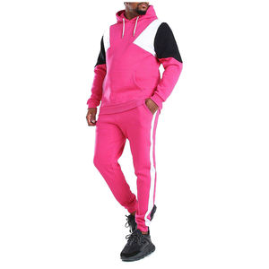 Ensemble de survêtement unisexe en gros à bas prix, tenue de sport décontractée, ensemble de jogging, vêtements d'entraînement, vêtements athlétiques 100% coton uni - Product Image 6