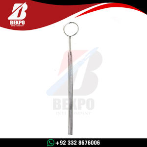 Kit d'instruments d'examen dentaire en acier inoxydable de haute qualité avec sonde, pinces, miroirs buccaux, 3 pièces, manuel, certifié CE - Product Image 4