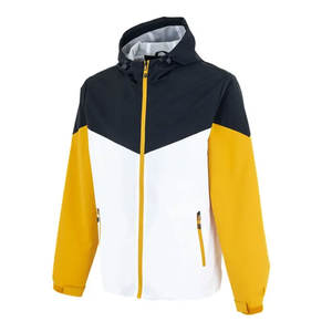 Veste coupe-vent pour homme, nouveau design, prix bas, respirante, hiver, couleurs contrastées, très vendue. - Product Image 3