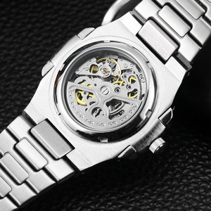 Reloj Mecánico Automático de Alta Calidad 2026, Esqueleto, Acero Inoxidable, Luminoso, Resistente al Agua, para Negocios - Product Image 4
