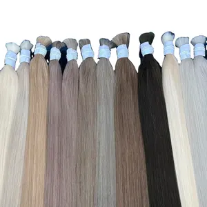 New hottest colors bulk human hair for braiding wholesale price best deals on virgin raw Vietnamese hair extensions supplier