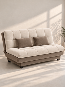 Canapé-lit moderne Roblox taupe convertible pour salon, hôtel, appartement, villa, fabricant de canapés, canapé en tissu personnalisé, meubles - Product Image 1