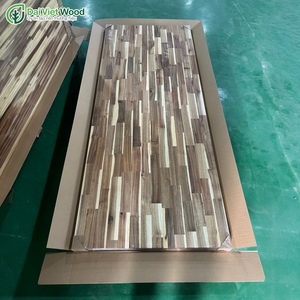 Encimeras de Acacia con juntas de dedos Tocadores y mesas de cocina de madera dura Hecho en Vietnam - Product Image 5