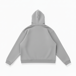 Custom Men's Zipper Hoodie Sweatshirt Front Printed Logo Cotton Oversized Loose Fit Casual Streetwear <b>Jacket</b> - Product Image 5