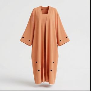 Abaya de qualité supérieure, vêtements islamiques, robe de soirée modeste pour femmes, robe élégante en tissu de mousseline personnalisée pour femmes musulmanes - Product Image 1