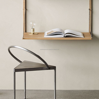 Chaise en forme de Triangle en métal, meubles de décoration de maison, simple, attrayant, confortable, pour salon, salle d'étude, chambre à coucher