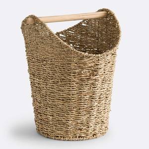 ตะกร้าใส่กระดาษชำระทำจากหญ้าทะเลสานด้วยมือ  ที่เก็บของในห้องน้ำทำมือ  เป็นมิตรกับสิ่งแวดล้อม  ผู้จัดจำหน่ายอุปกรณ์ตกแต่งบ้าน - Product Image 2