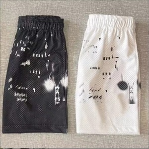 Light Weight Polyester Mesh <b>Shorts</b> for summer Custom Sublimation Embroidery Gym Wear Plain High-Density Fabric High Quality - Product Image 4