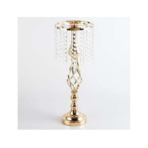 Porte-bougie doré, centre de table pour bougies chauffe-plat, pour hôtel, mariage, décoration Diwali, cadeau d'entreprise - Product Image 1