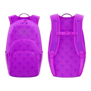 Wear 4 Games Custom Logo Microfiber Backpack Star Printed Pattern Custom Print Sports Travel School Use 30-40L High Capacity Bag - Product Image 5