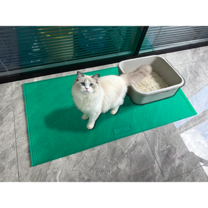 Tapis multifonctionnel OEM pour l'alimentation et l'hygiène des animaux de compagnie, inodore, imperméable, en latex naturel, pour la maison - Product Image 2