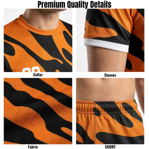Fabricante de Uniformes de Fútbol Personalizados por Sublimación, Conjunto de Camisetas de Fútbol Personalizadas, Proveedor de Ropa Deportiva para Equipos OEM - Product Image 5
