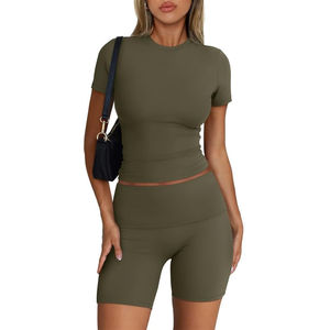 ชุดโยคะขาสั้นผู้หญิง ดีไซน์สวย ขายดีที่สุด สินค้าใหม่จากโรงงานโดยตรง จำหน่ายออนไลน์ - Product Image 6