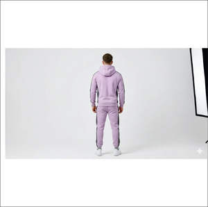 Ensemble de survêtement slim fit pour homme, design de haute qualité, personnalisation de votre logo, prix bas, survêtements pour homme tendance, service OEM - Product Image 3