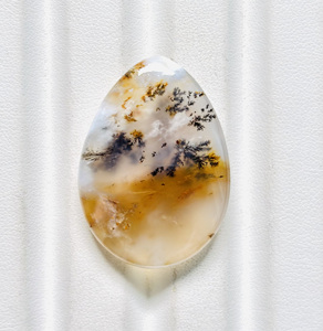 Cabujón de Ágata Dendrítica Natural, Formas Mixtas, Ágata Dendrítica Pulida a Mano, Gema Semipreciosa para Joyería - Product Image 3