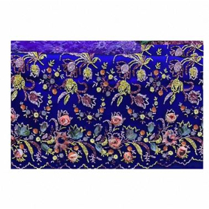 Tissu en dentelle à paillettes de qualité supérieure pour robe de bal et costume de scène, provenant d'un fabricant indien, au prix de gros. - Product Image 1