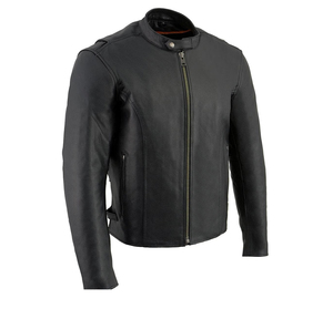 Unisex Customizable Leather Motorcycle <b>Racing</b> <b>Jacket</b> with Anti-UV Breathable Quick Dry Features 500g Fabric Weight - Product Image 1
