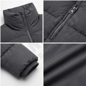 Mode féminine col haut fermeture éclair recadrée bouffant gilet veste manteau personnalisé hommes mode bouffant veste personnalisée - Product Image 4